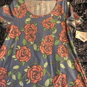 Lularoe classic tee size xl floral